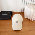 Chanel New Baseball Cap White in Cotton 960120
