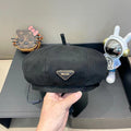 Prada Beret Black in Suede 125850