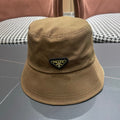 Prada 25 Bucket Hat Brown in Canvas 122131