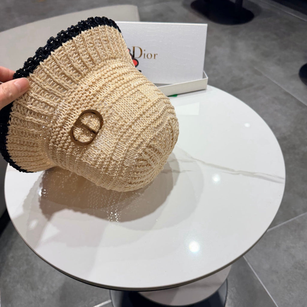 Dior Bucket Hat Beige in Mesh 192314