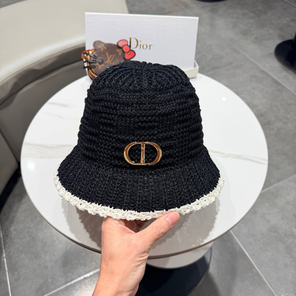 Dior Bucket Hat Black in Mesh 192312