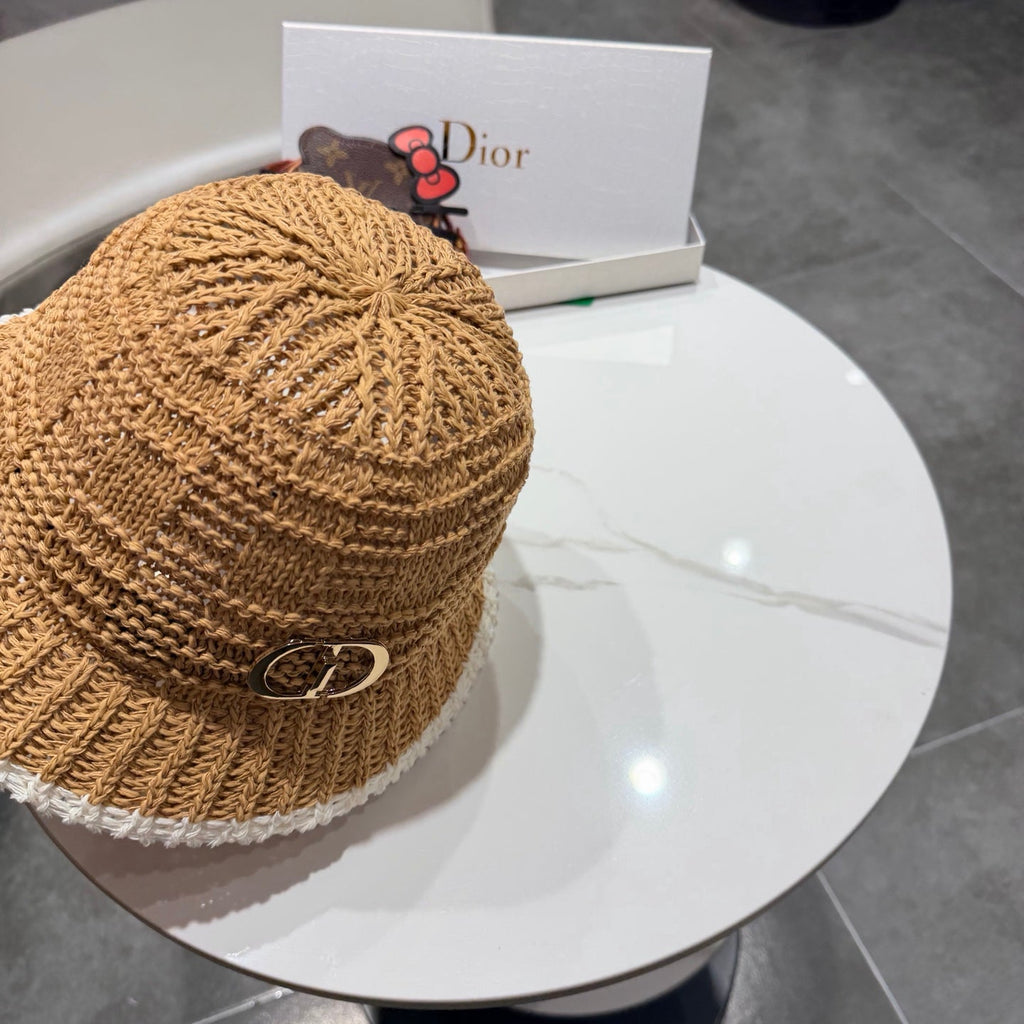 Dior Bucket Hat Brown in Mesh 192311