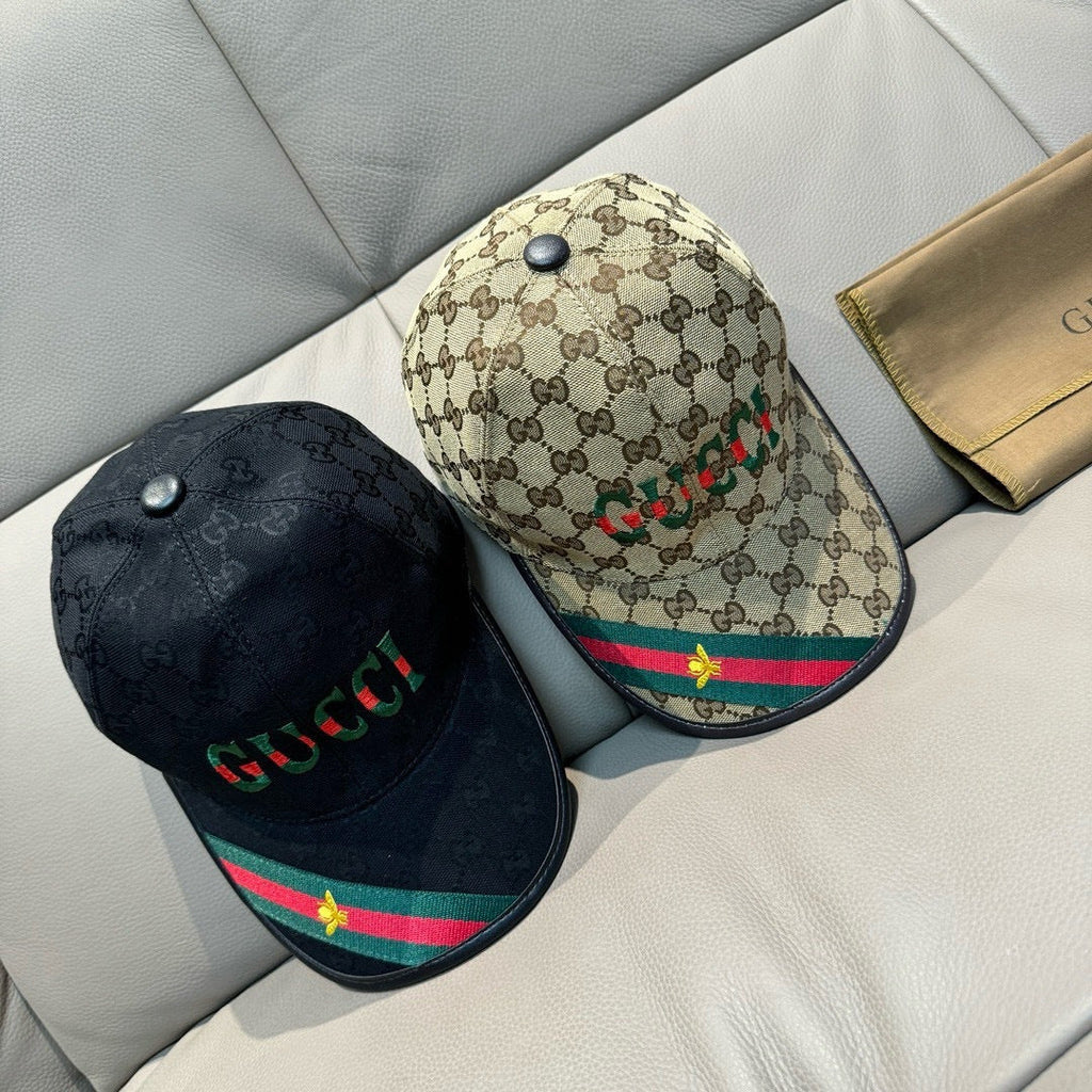 Gucci Baseball Cap Brown in Canvas 193862