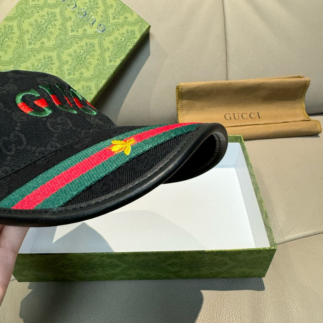 Gucci Baseball Cap Black in Canvas 193861