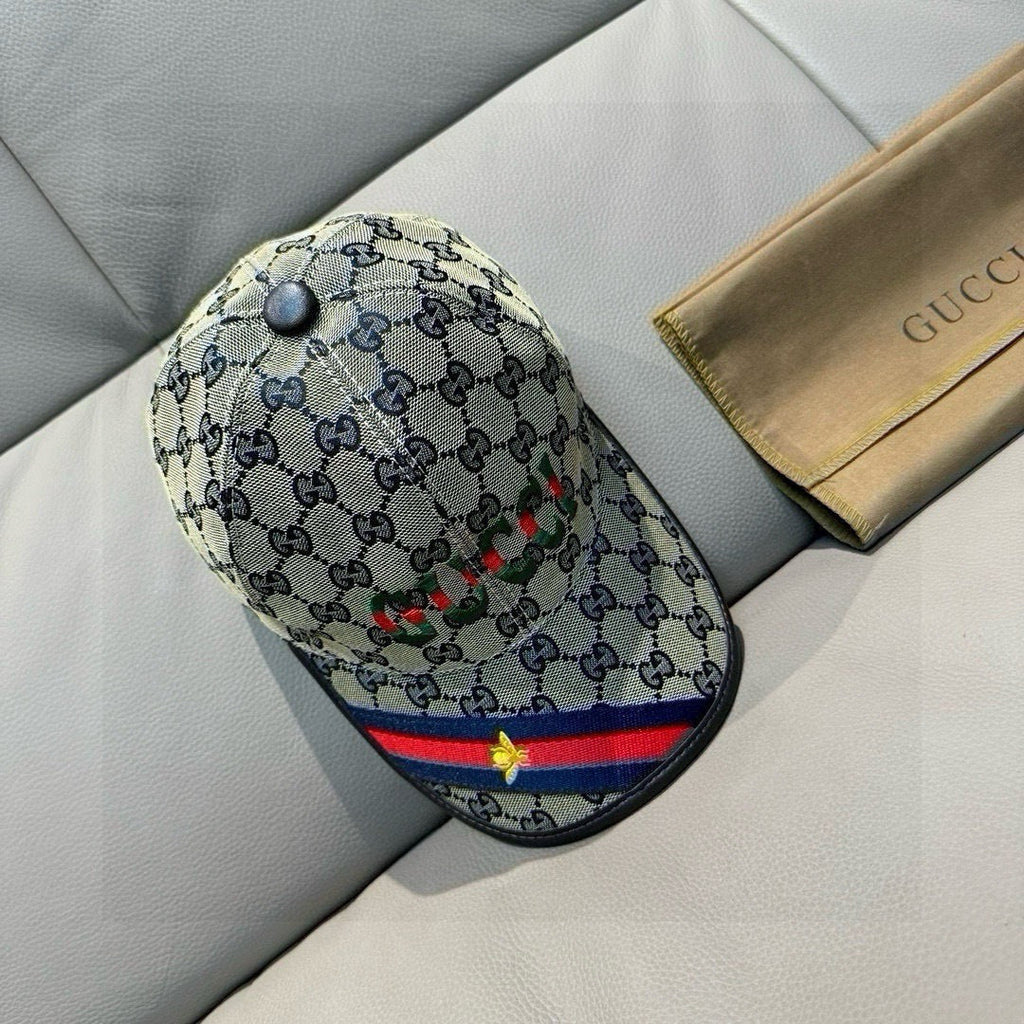 Gucci Baseball Cap Teal Green in Canvas 193860