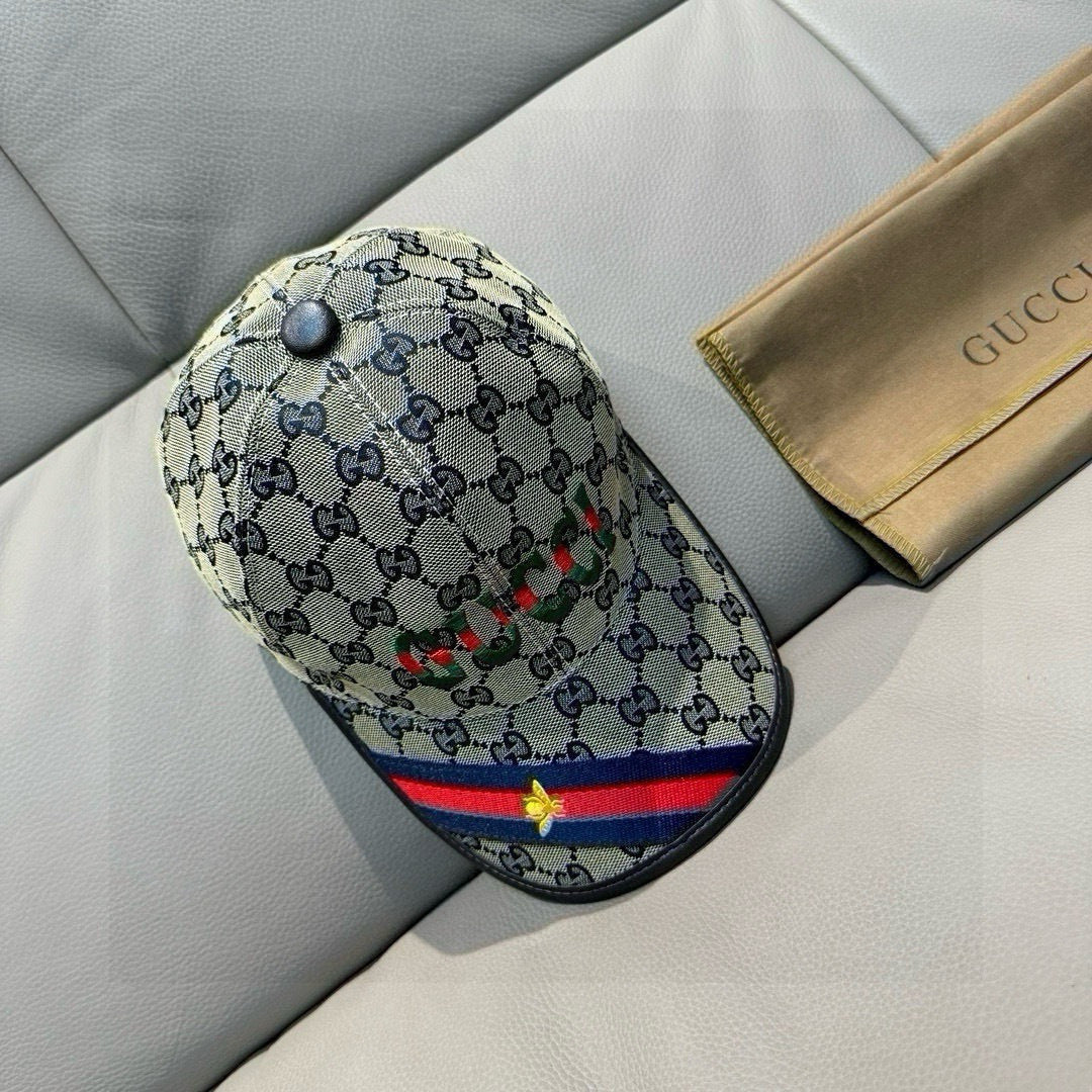 Gucci Baseball Cap Teal Green in Canvas 193860