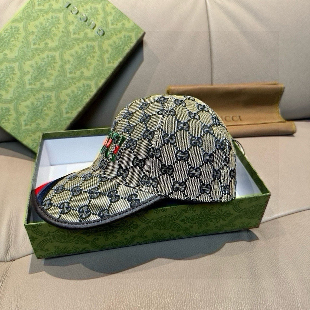 Gucci Baseball Cap Teal Green in Canvas 193860