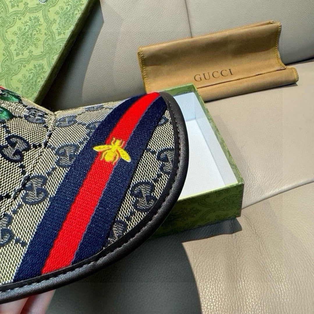 Gucci Baseball Cap Teal Green in Canvas 193860