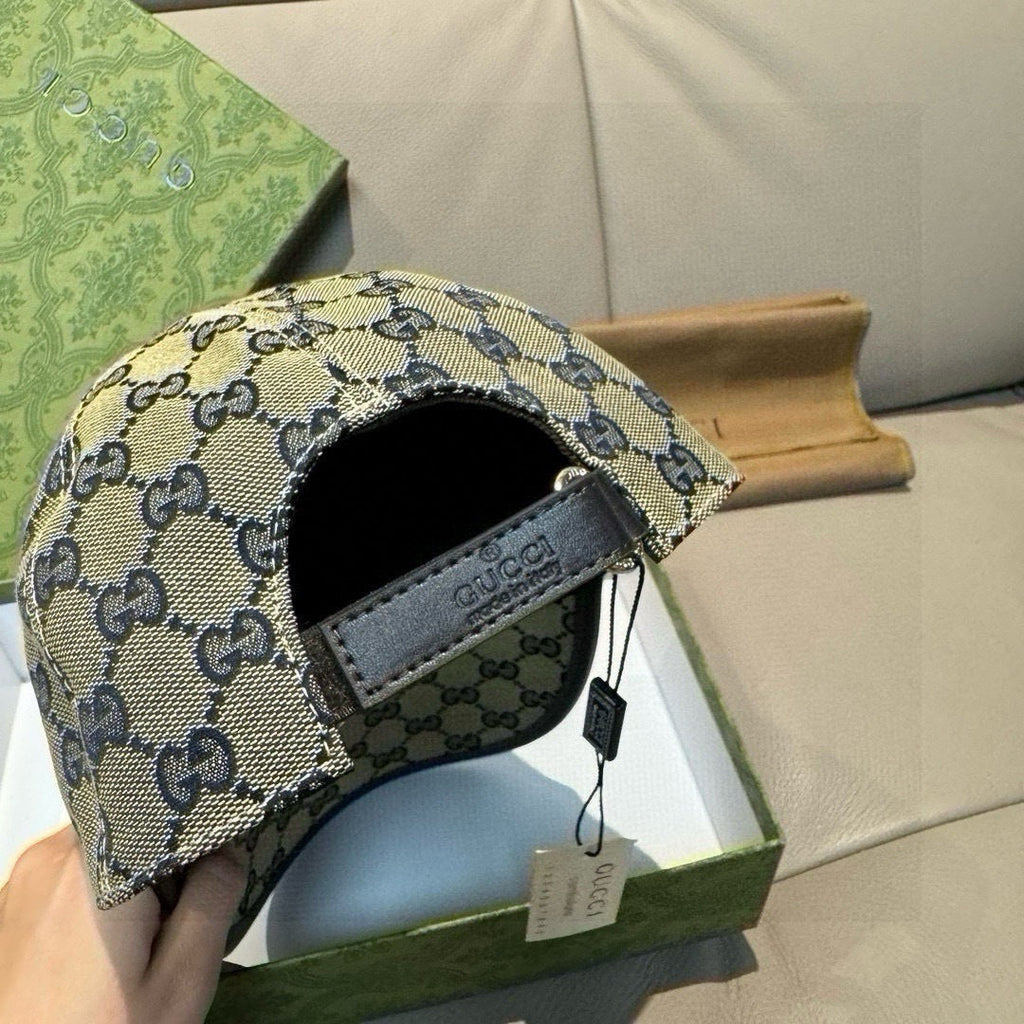 Gucci Baseball Cap Teal Green in Canvas 193860