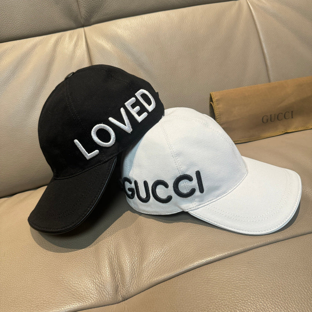Gucci Baseball Cap White in Canvas 193827