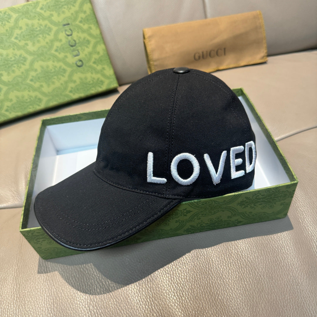 Gucci Baseball Cap Black in Canvas 193826