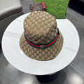 Gucci Bucket Hat Brown in Cloth 194032