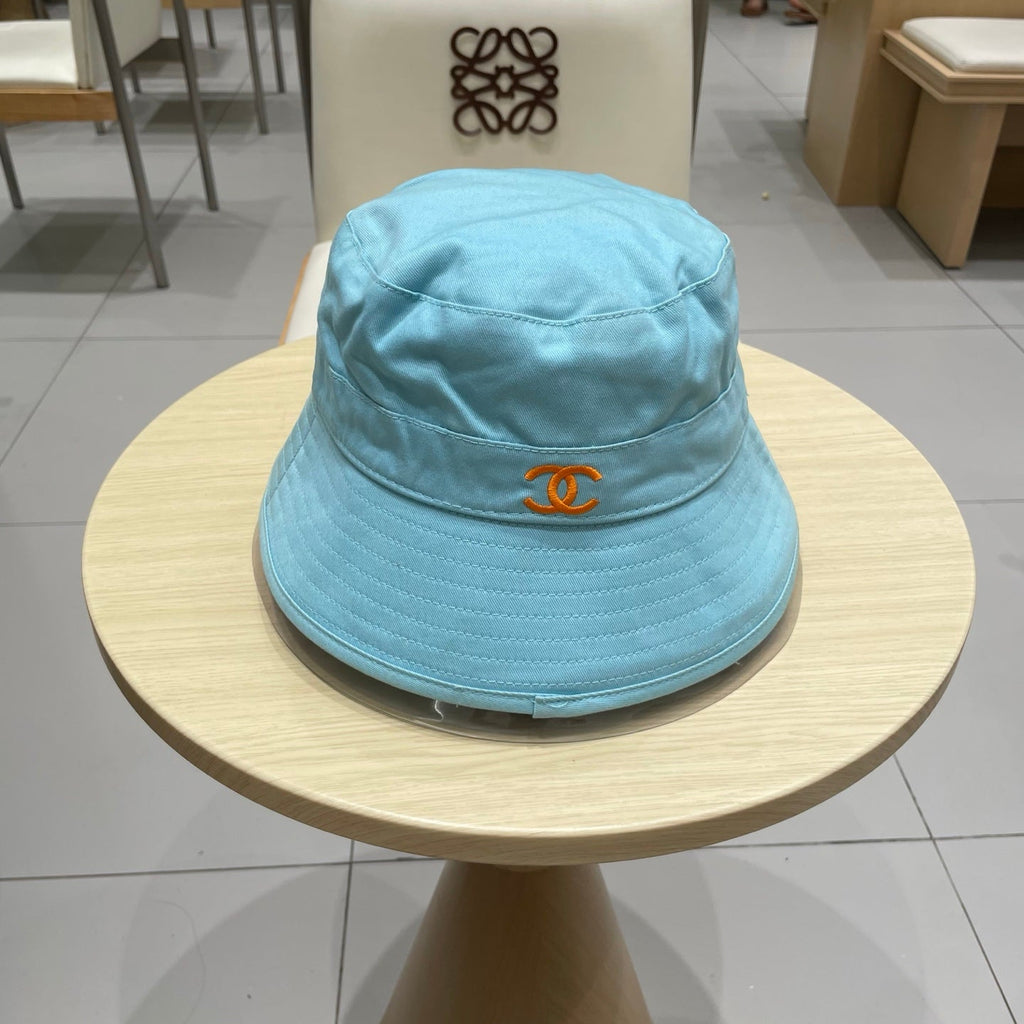 Chanel Bucket Hat Blue in Cloth 197812