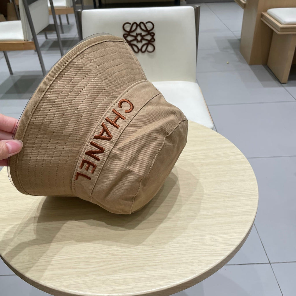 Chanel Bucket Hat Brown in Cloth 197813