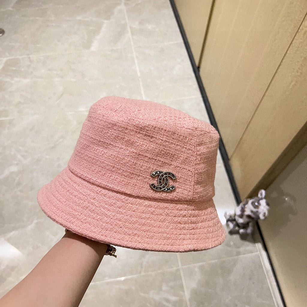 Chanel  Fisherman's Hat Pink in Cloth 197685