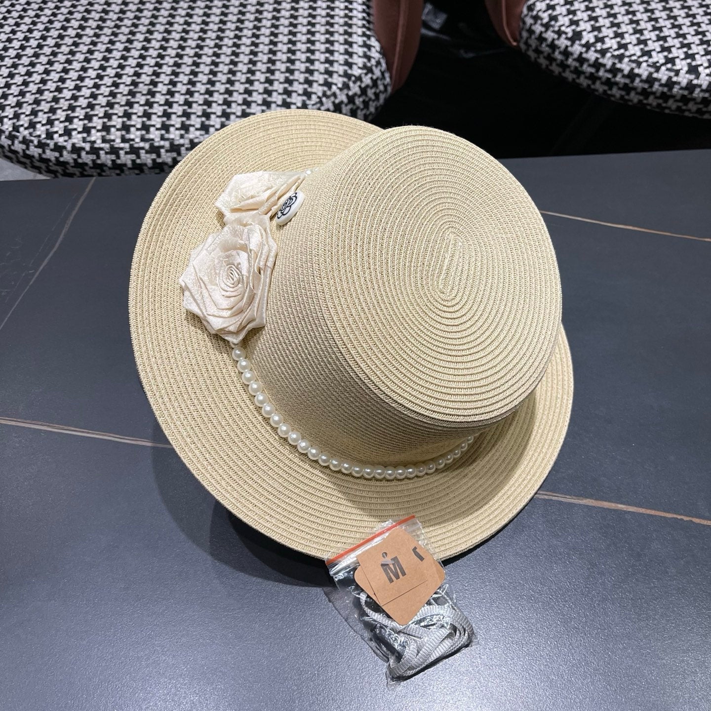 Chanel Summer Sunscreen Hat Ivory in Weaving 205280