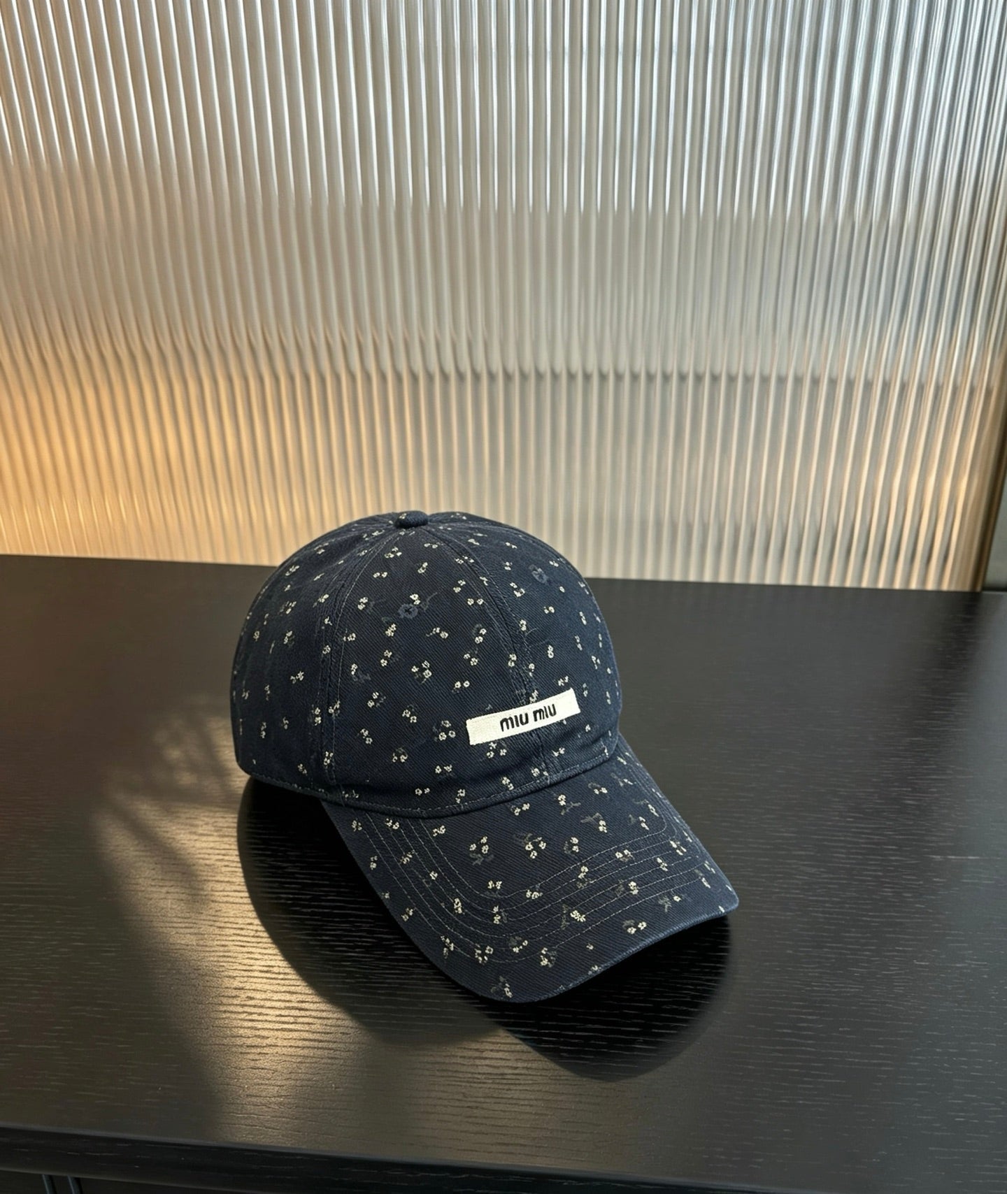 Miu Baseball Cap Cotton 212663