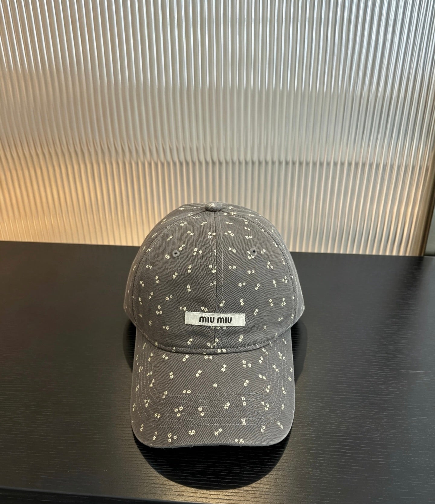 Miu Baseball Cap Cotton 212663