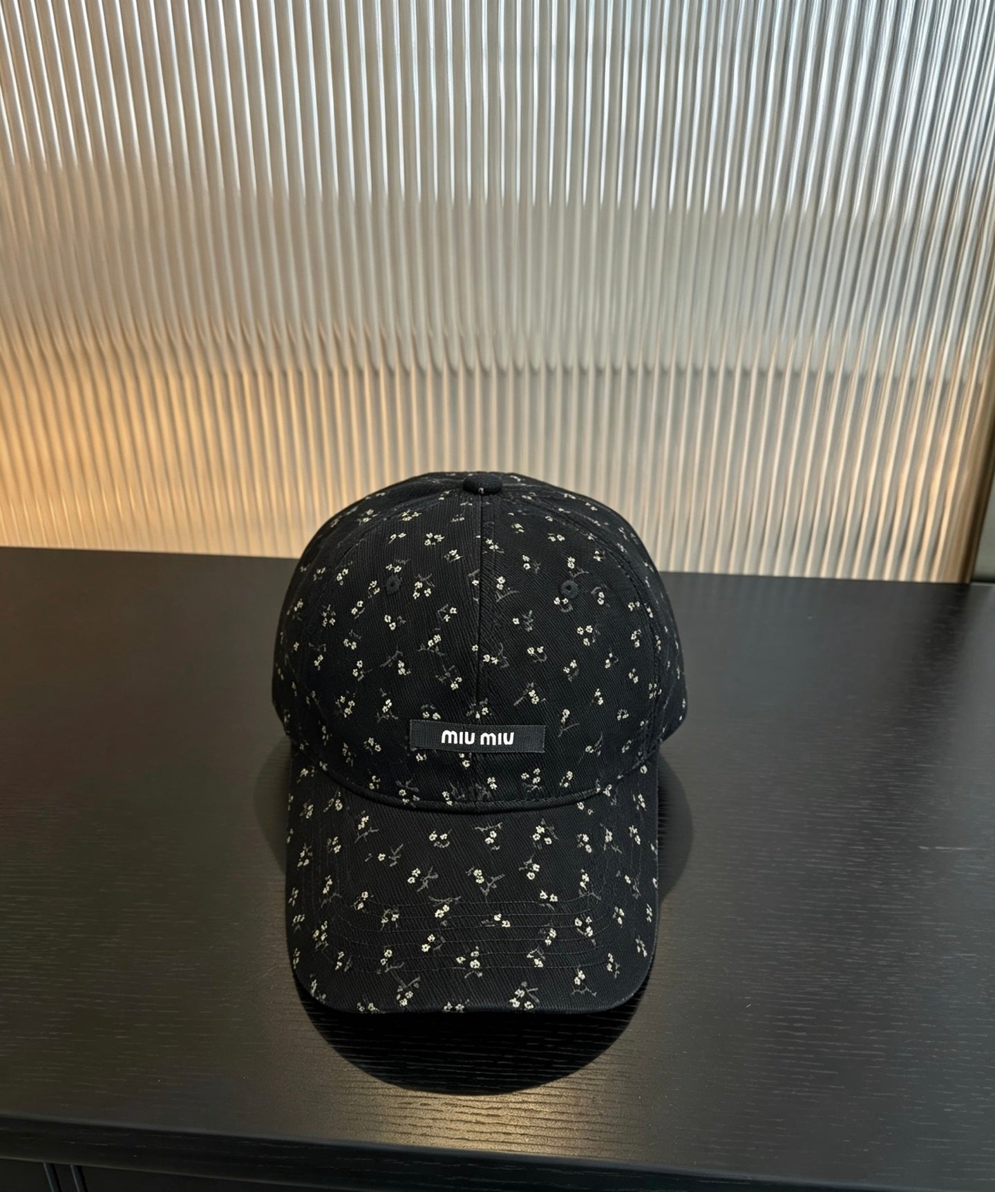 Miu Baseball Cap Cotton 212663