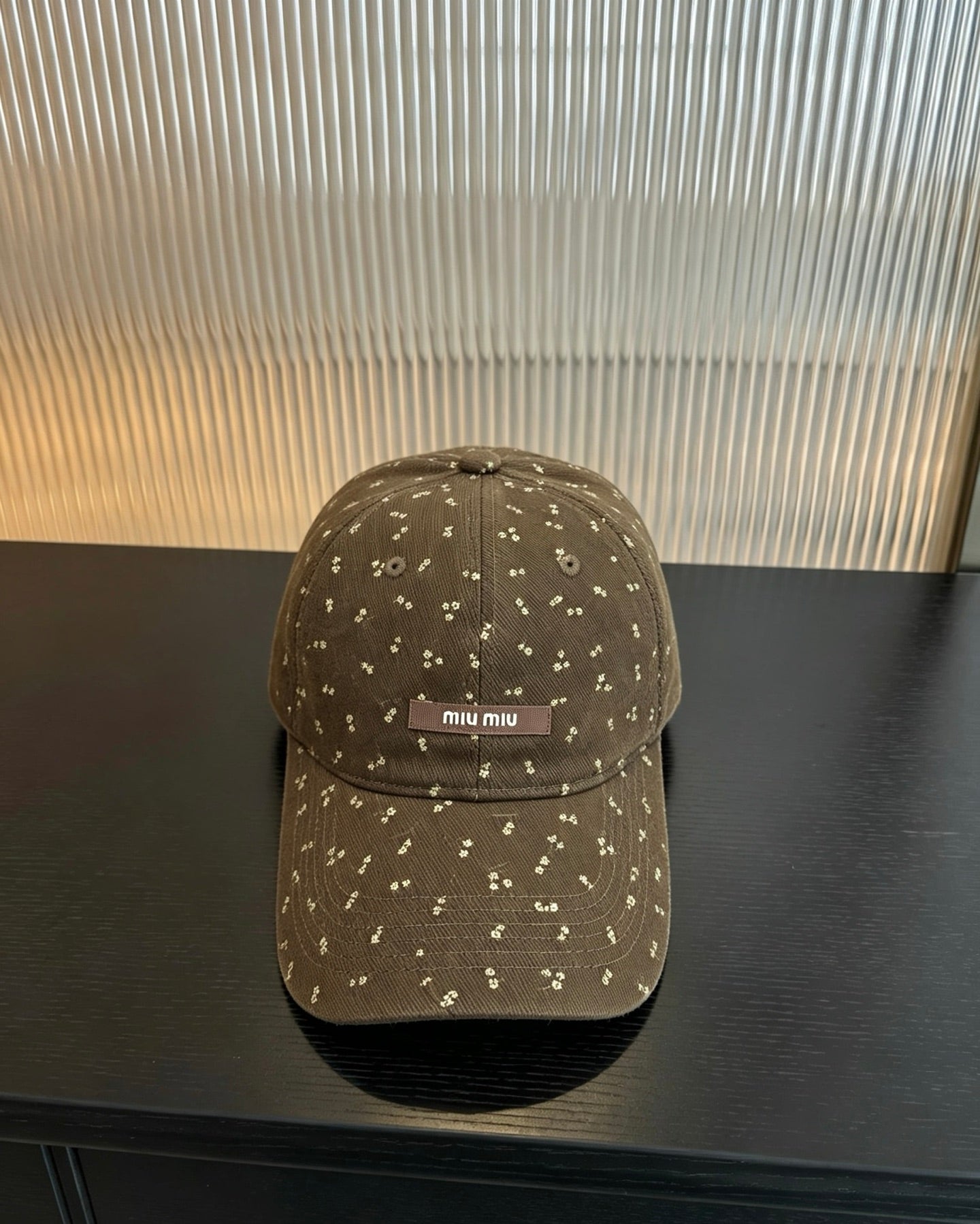 Miu Baseball Cap Cotton 212663