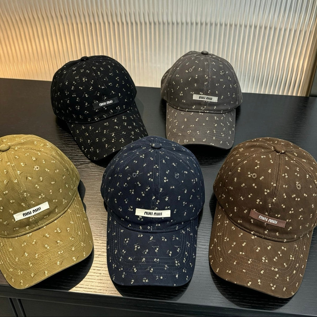 Miu Baseball Cap Cotton 212663