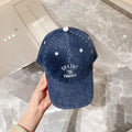 Celin Cap Blue Cotton Fabric 210414