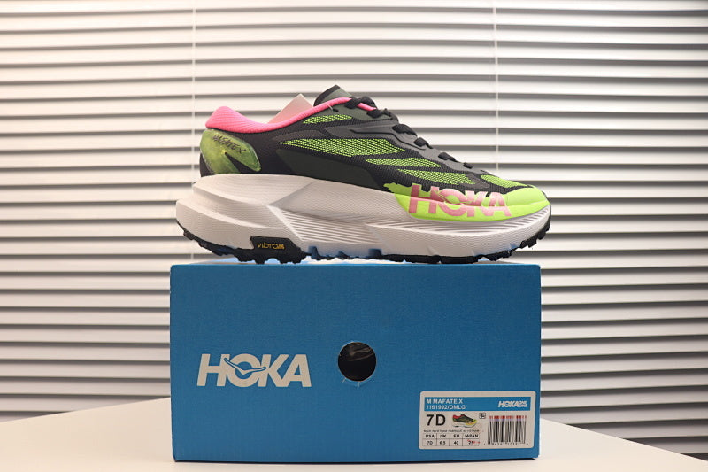 Hoka Mafate X Trail Running Shoes - Premium Cushioned Performance
