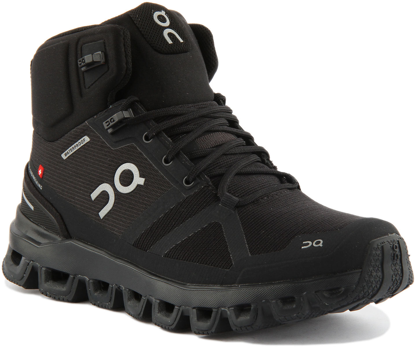 On Running Cloudrock Waterproof In All Black For Women
