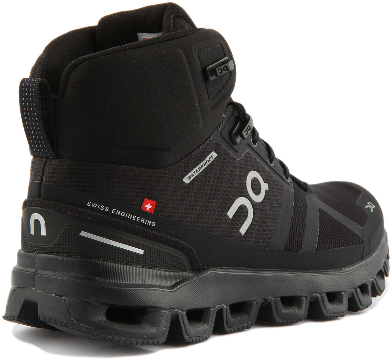On Running Cloudrock Waterproof In All Black For Women
