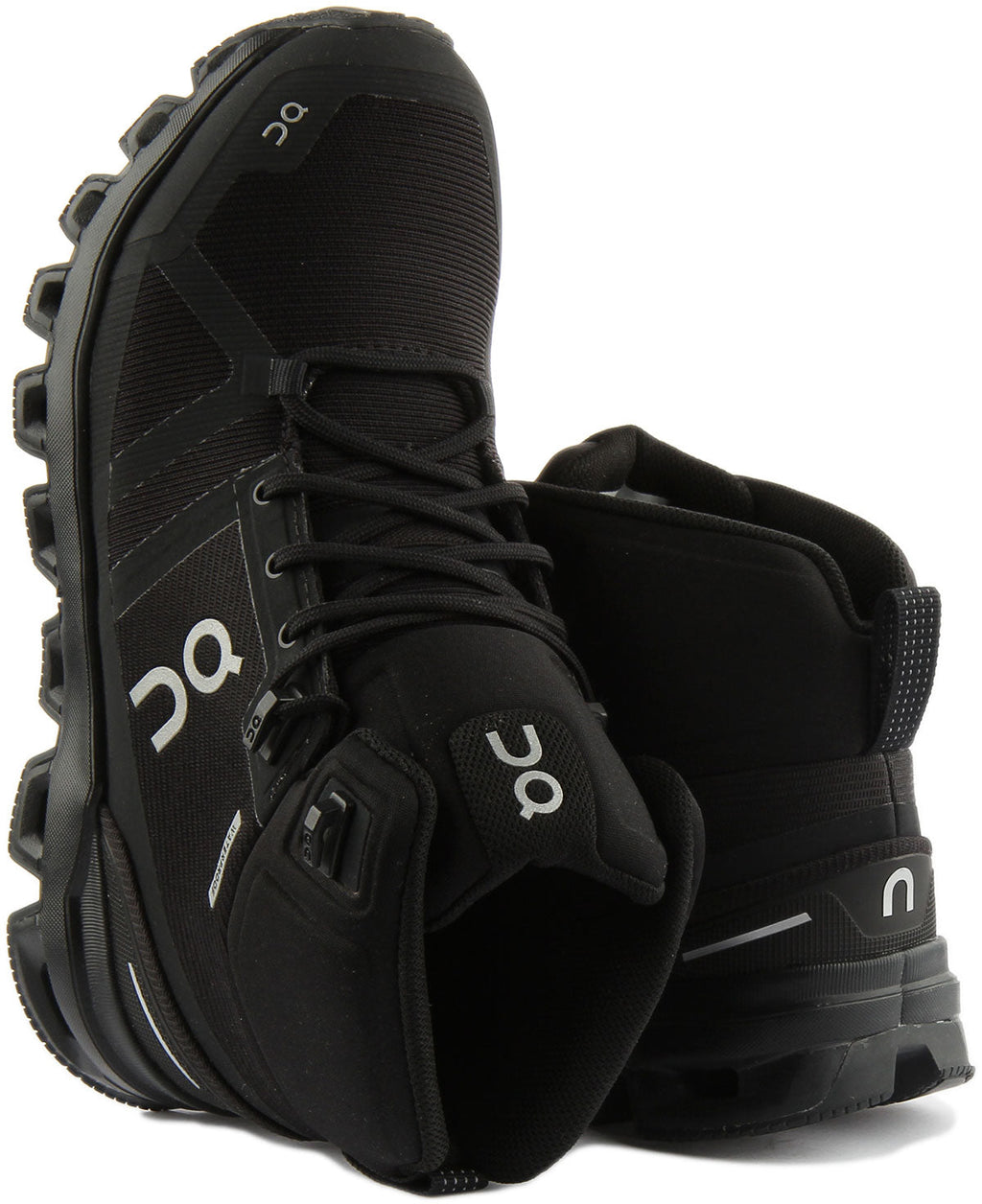 On Running Cloudrock Waterproof In All Black For Women