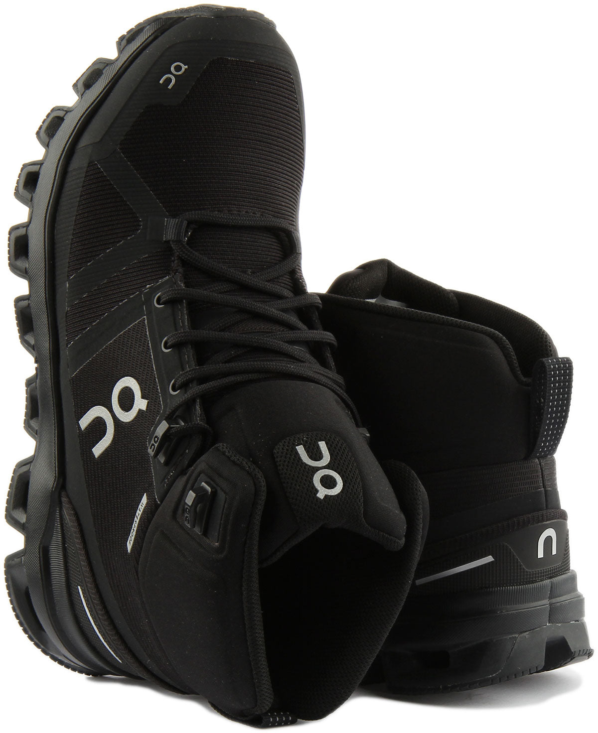 On Running Cloudrock Waterproof In All Black For Women
