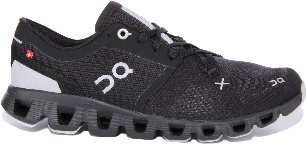 On Running Cloud X 3 In Black For Women