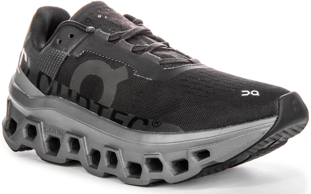 On Running Cloudmonster In Black For Women