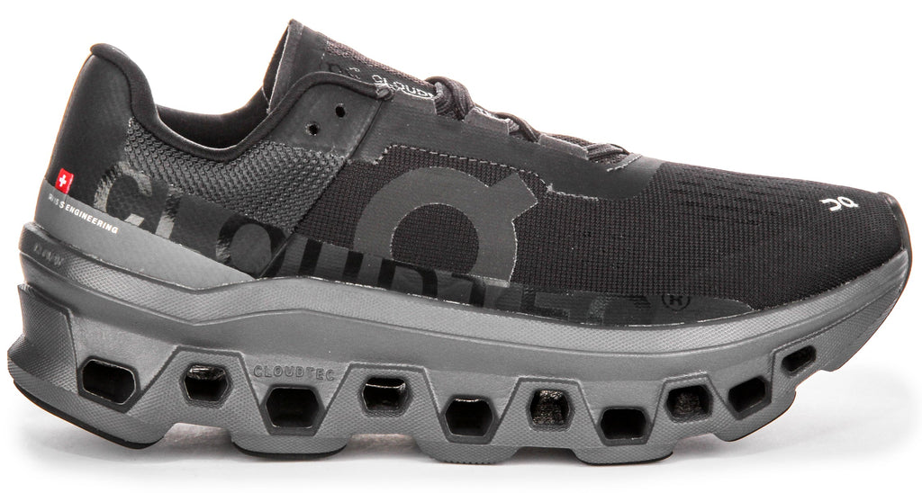 On Running Cloudmonster In Black For Women