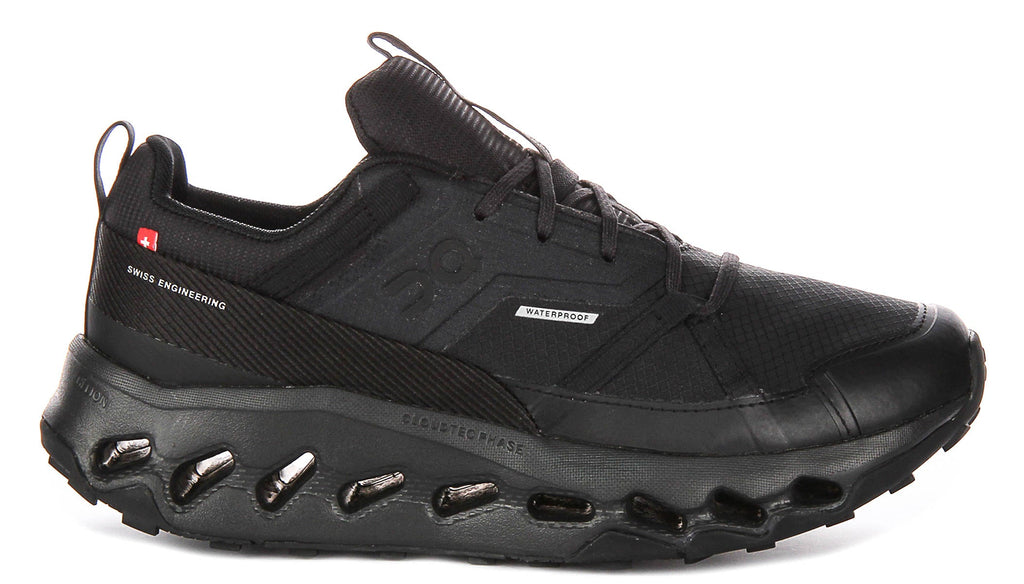 On Running Cloudhorizon Waterproof In Black For Women