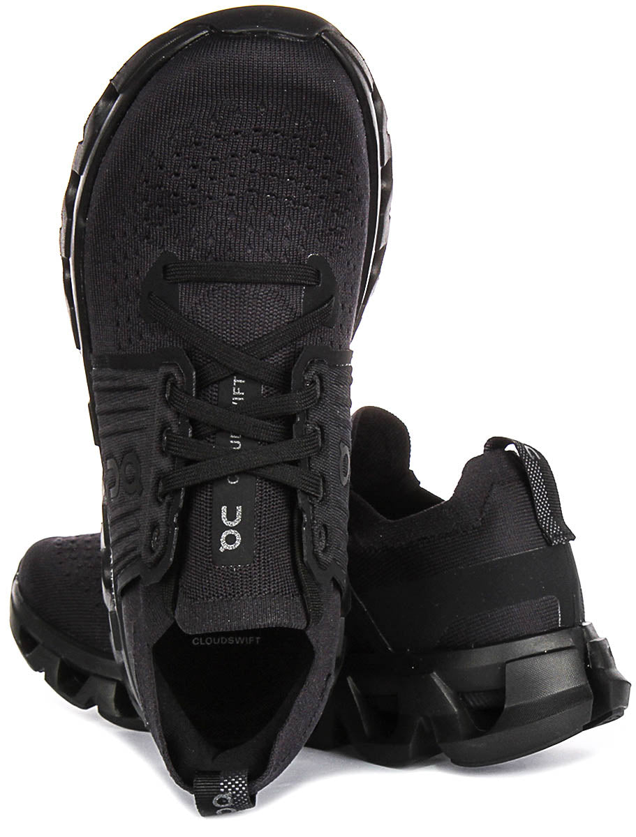 On Running Cloudswift 4 In All Black For Men