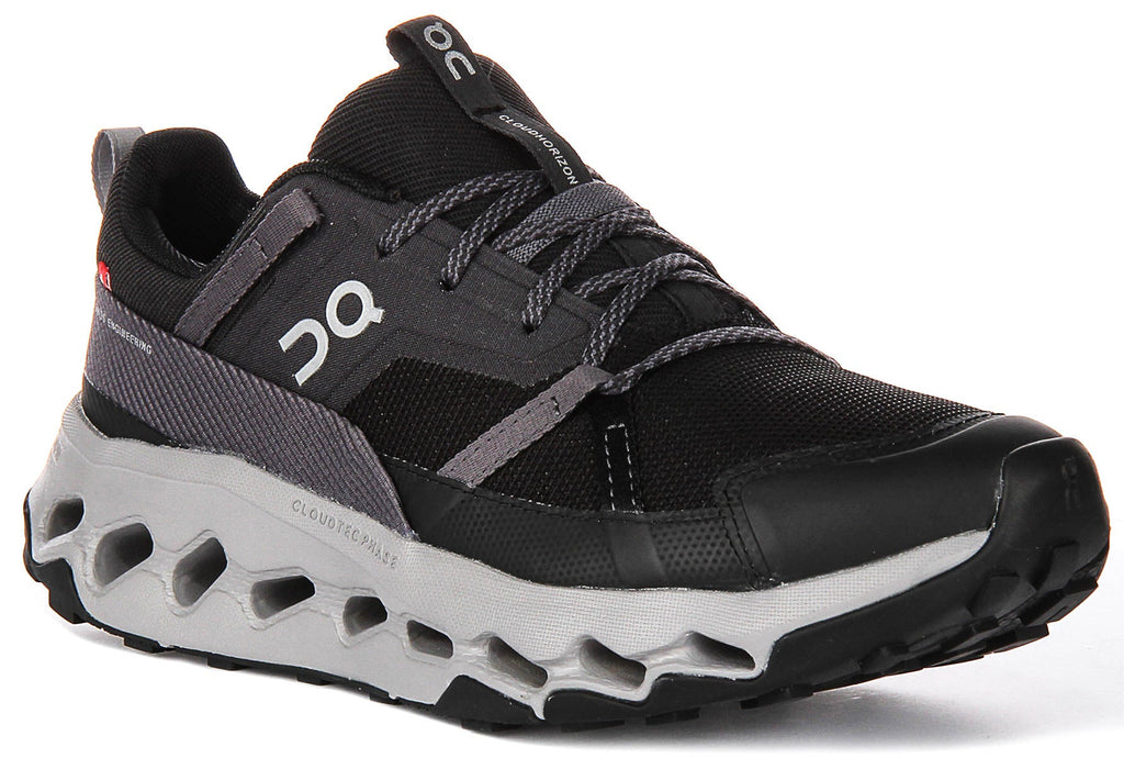 On Running Cloudhorizon In Black For Women