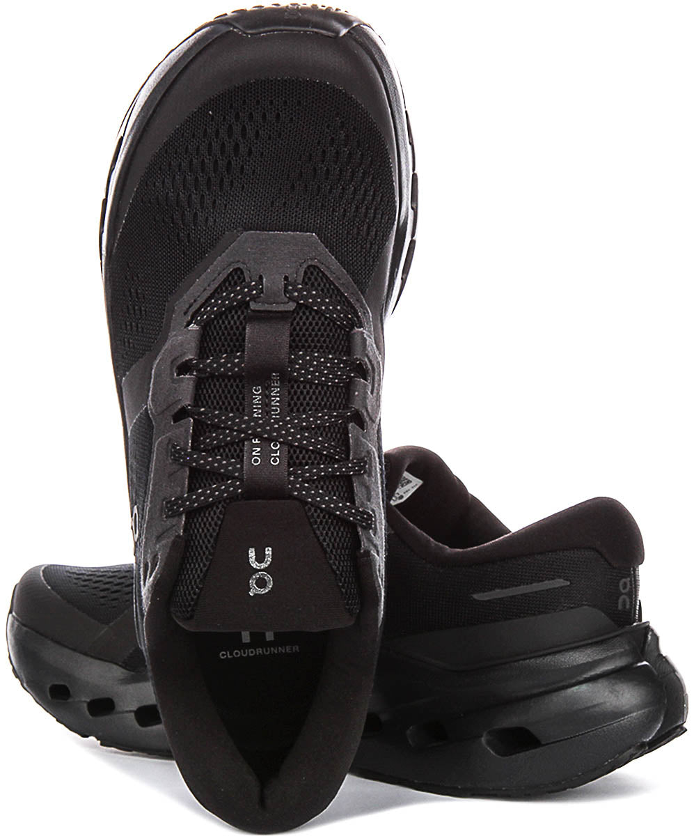 On Running Cloudrunner 3 In Black For Women