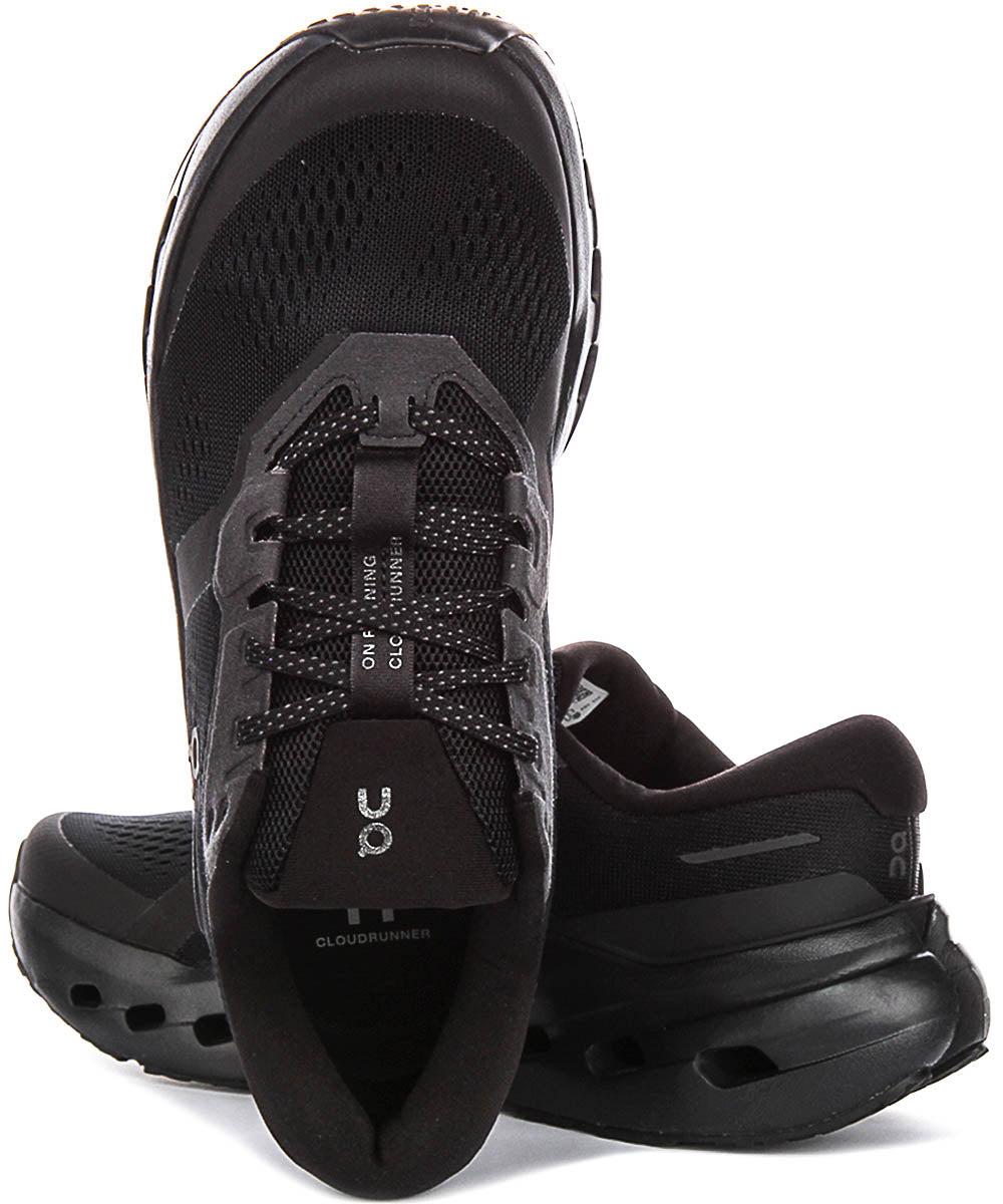 On Running Cloudrunner 3 In Black For Men