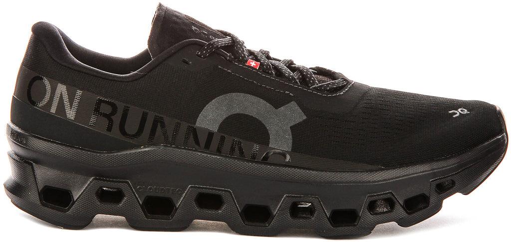 On Running Cloudmonster 1 In Black For Women