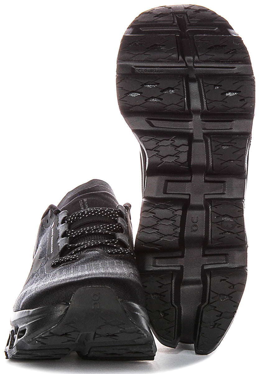 On Running Cloudmonster 3 In All Black For Men