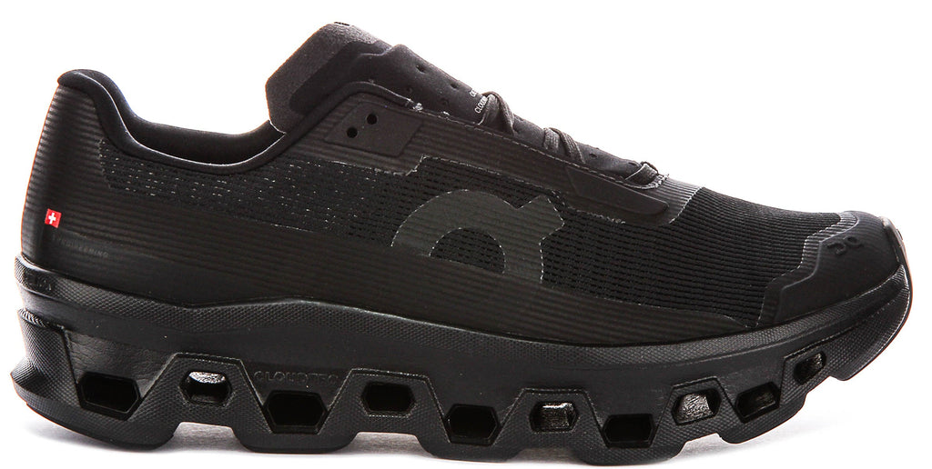 On Running Cloudmonster Void In Black For Men