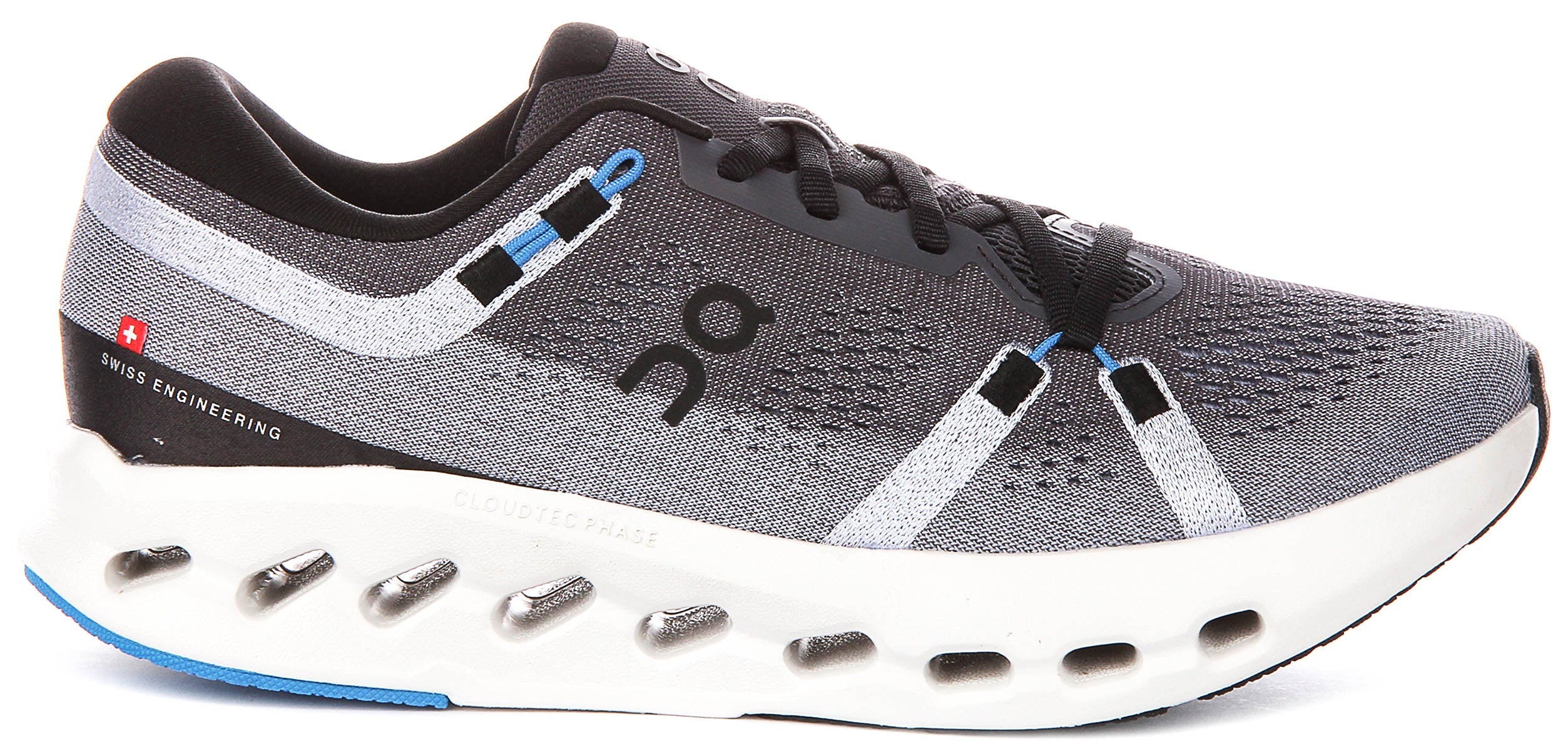 On Running Cloudsurfer 2 In Black Grey For Men