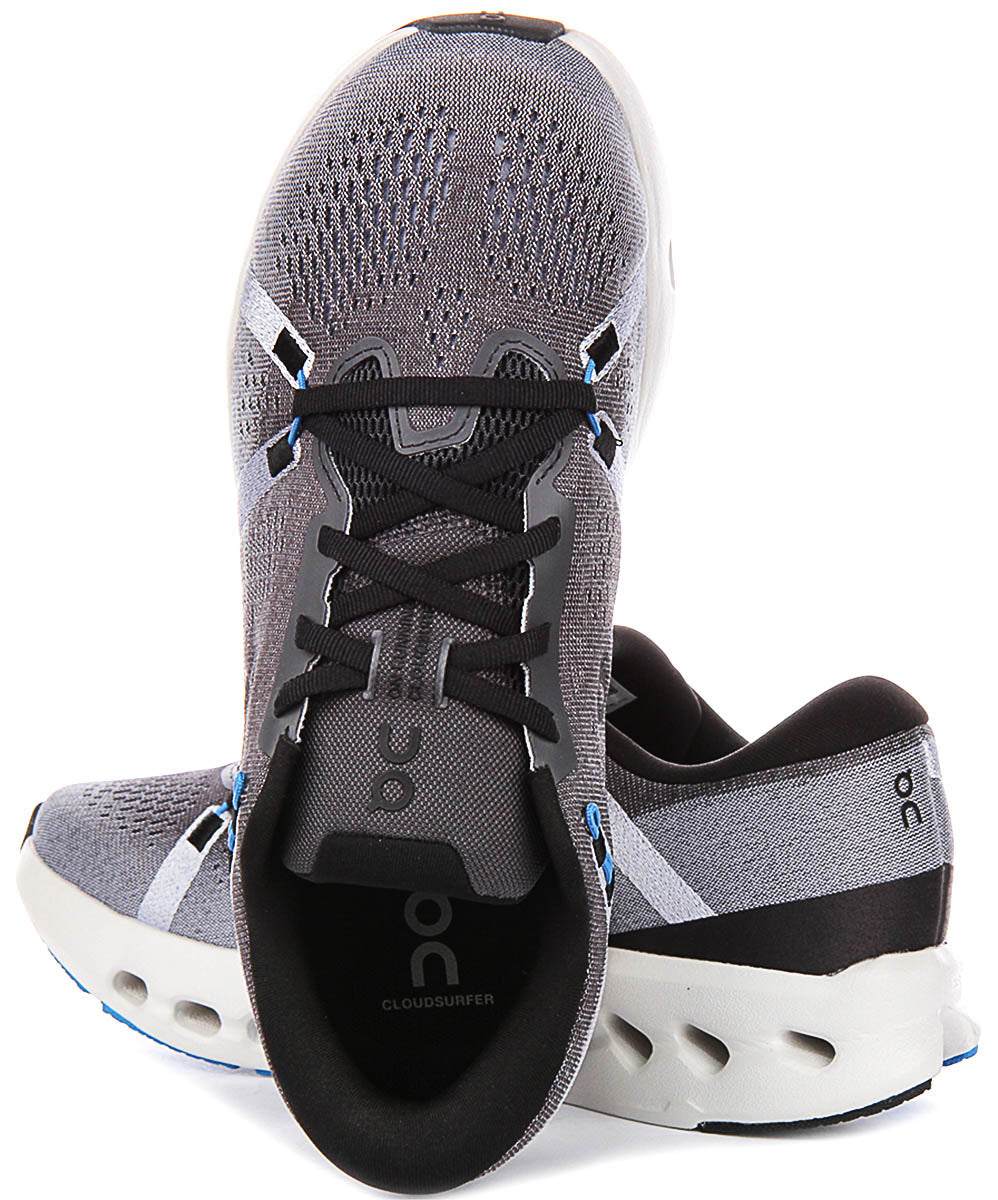 On Running Cloudsurfer 2 In Black Grey For Men