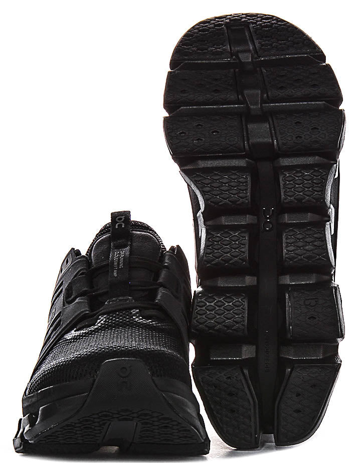 On Running Cloudswift Amp In All Black For Women