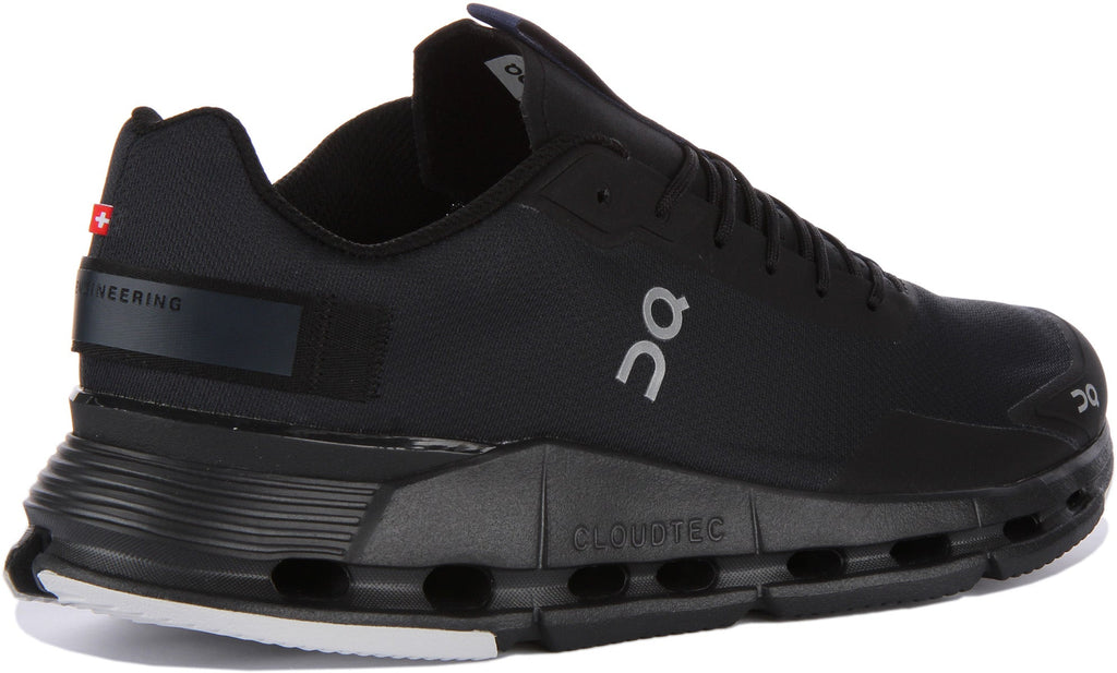 On Running Cloudnova Form In Black Blue For Men