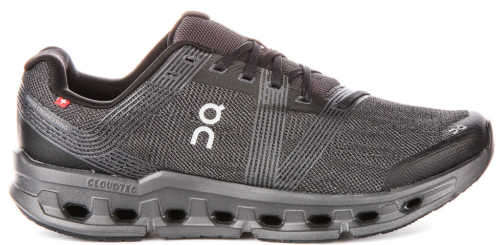 On Running Cloudgo In Black Grey For Men