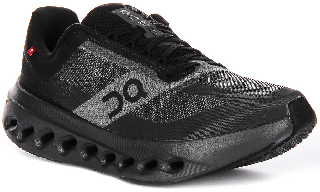 On Running Cloudsurfer Next In Black Grey For Women
