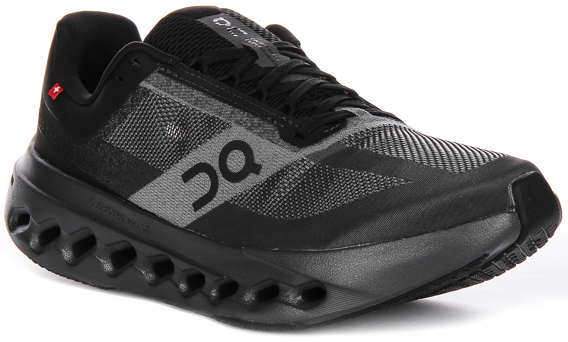 On Running Cloudsurfer Next In Black Grey For Women