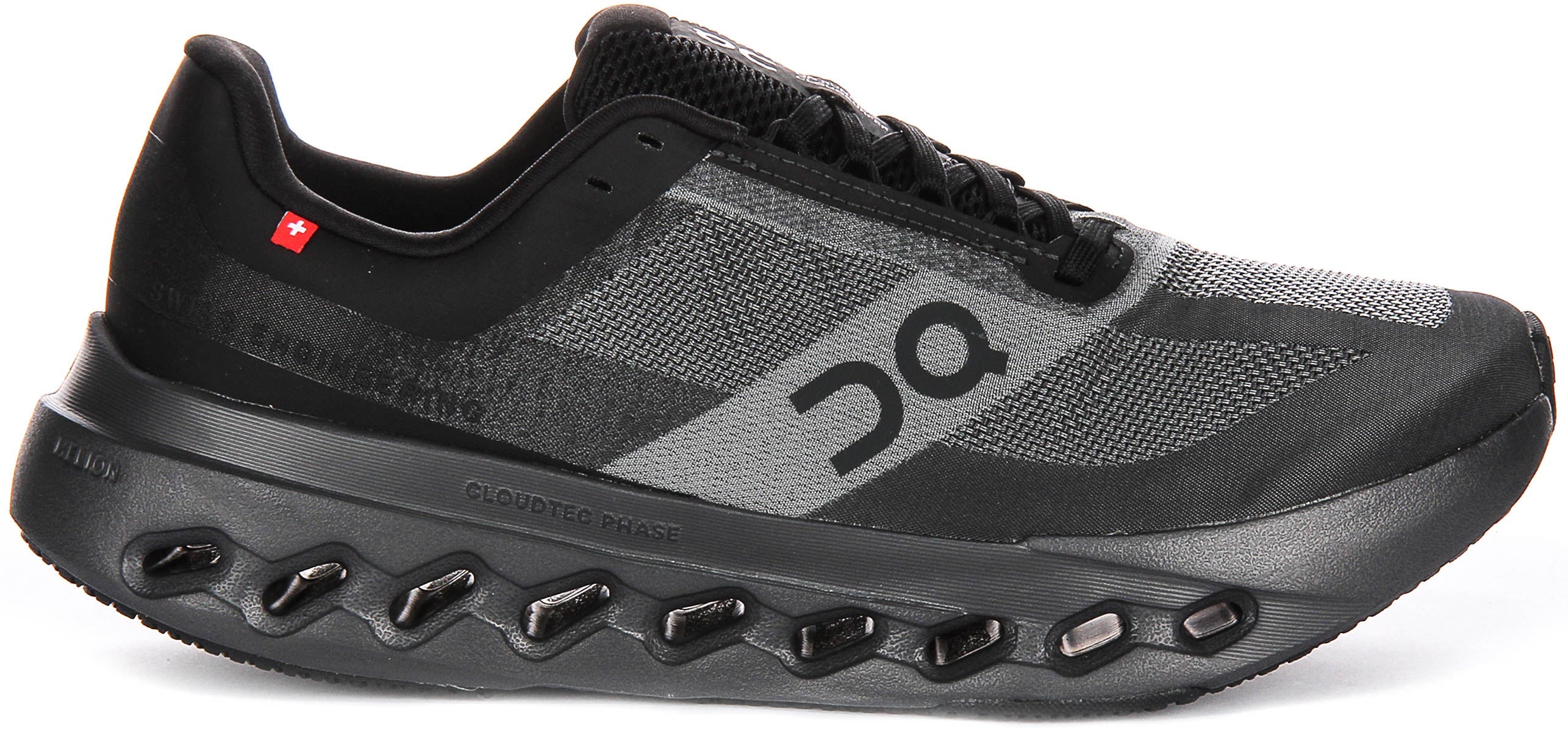 On Running Cloudsurfer Next In Black Grey For Women